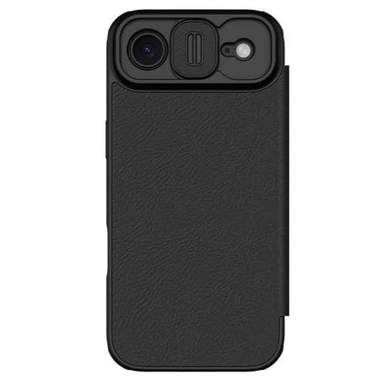 NILLKIN QIN Series Pro Sliding Camera Cover Design Leather Phone Case, For iPhone 17 Pro, For iPhone 17, For iPhone Air