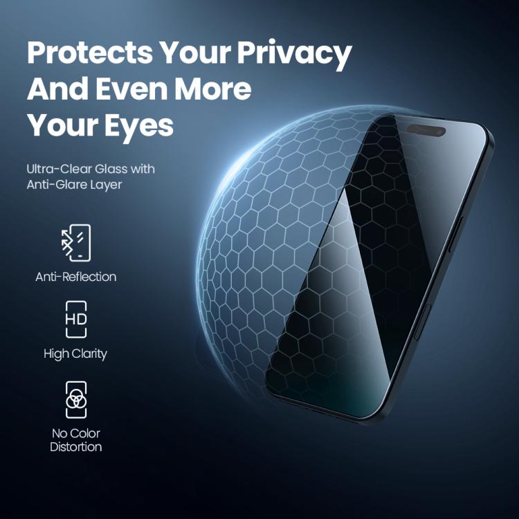 NILLKIN Guardian Full Coverage Privacy Tempered Glass Film with Dust-free Cabin, For iPhone 17 Pro Max, For iPhone 17 Pro, For iPhone 17