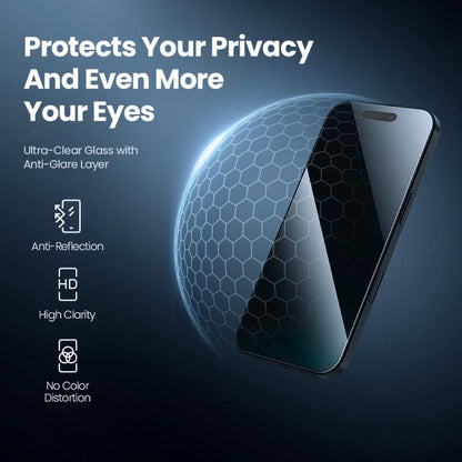 NILLKIN Guardian Full Coverage Privacy Tempered Glass Film with Dust-free Cabin, For iPhone 17 Pro Max, For iPhone 17 Pro, For iPhone 17