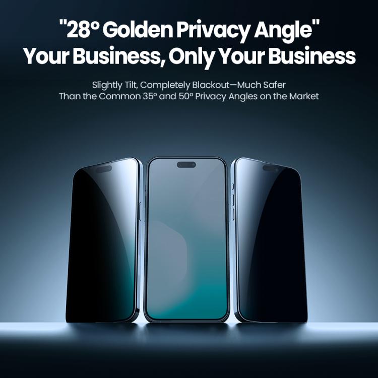 NILLKIN Guardian Full Coverage Privacy Tempered Glass Film with Dust-free Cabin, For iPhone 18 Pro, For iPhone 18 Pro Max, For iPhone 17 Pro Max, For iPhone 17 Pro, For iPhone 17