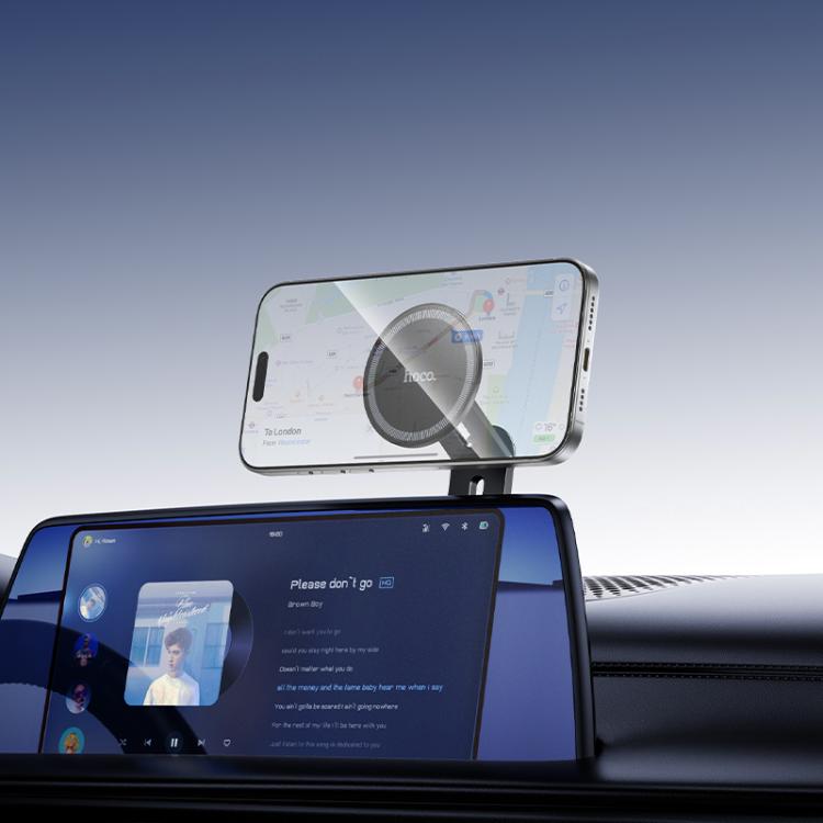 hoco H93 Stable Car Display Screen Ring Magnetic Sync Screen Phone Holder