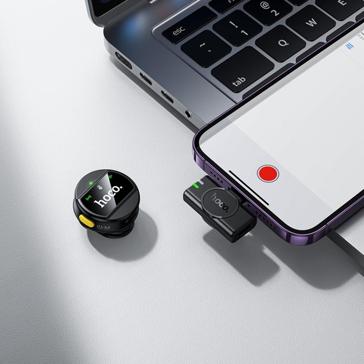 hoco L21 Charm Lavalier Magnetic Wireless Microphone