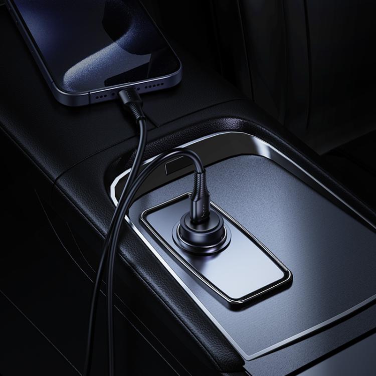hoco Z62A Energy PD 30W USB-C / Type-C Single Port Car Charger Set with Type-C to Type-C Cable