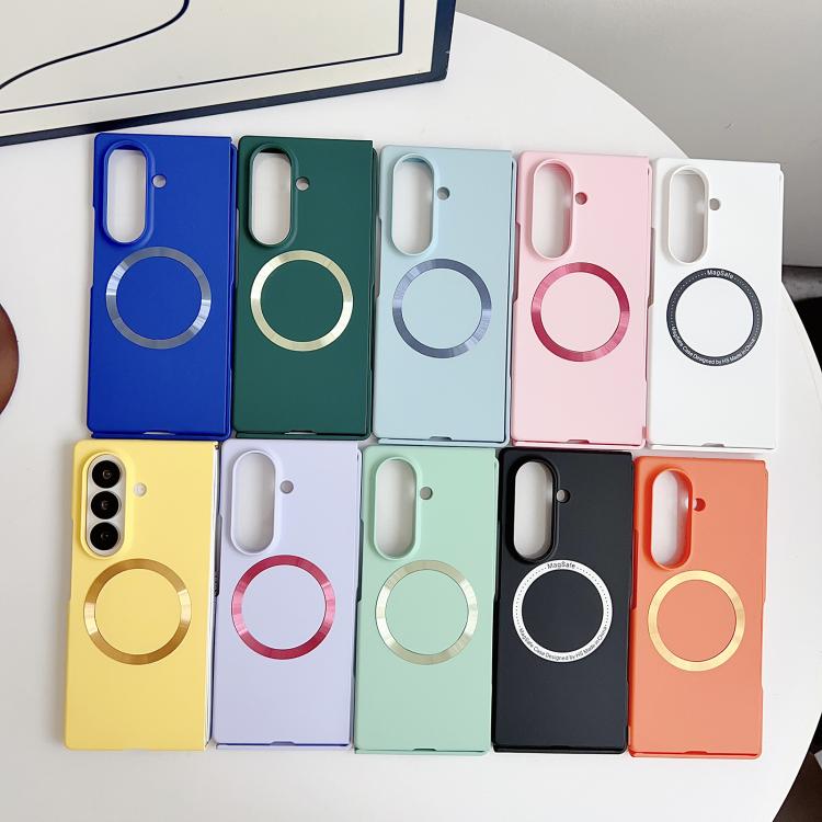 Integrated Skin Feel Magsafe Magnetic Shockproof PC Phone Case, For Galaxy Z Fold8 Ultra 5G, For Samsung Galaxy Z Fold7 5G, For Galaxy Z Fold6 5G, For Galaxy Z Fold5 5G