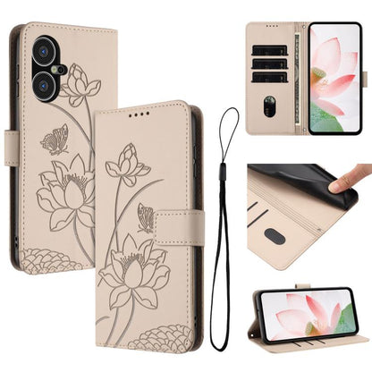 Lotus Embossed Leather Phone Case with Lanyard, For Tecno Spark 20 Pro+ 4G, For Tecno Spark Go 2024, For Tecno Pova 5 Pro, For Tecno Pova Neo 3, For Tecno Pova 5, For Tecno Camon 20 Premier, For Tecno Camon 20 Pro 5G, For Tecno Camon 20 / 20 Pro 4G    ...