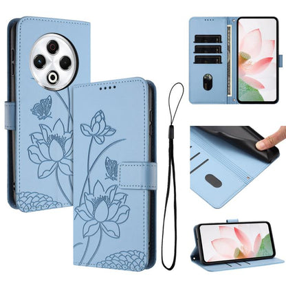 Lotus Embossed Leather Phone Case with Lanyard, For Tecno Camon 40 4G, For Tecno Camon 40 Pro 5G, For Tecno Spark 30C 5G / Pop 9 5G, For Tecno Spark Go 1 / Go 2025 / Go 1S, For Tecno Camon 30S / 30S Pro, For Tecno Pova 6 Neo 5G / Spark 30 5G           ...