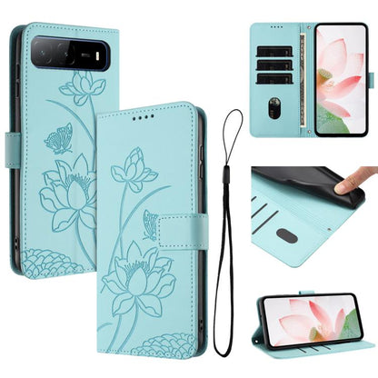 Lotus Embossed Leather Phone Case with Lanyard, For Tecno Camon 40 4G, For Tecno Camon 40 Pro 5G, For Tecno Spark 30C 5G / Pop 9 5G, For Tecno Spark Go 1 / Go 2025 / Go 1S, For Tecno Camon 30S / 30S Pro, For Tecno Pova 6 Neo 5G / Spark 30 5G           ...