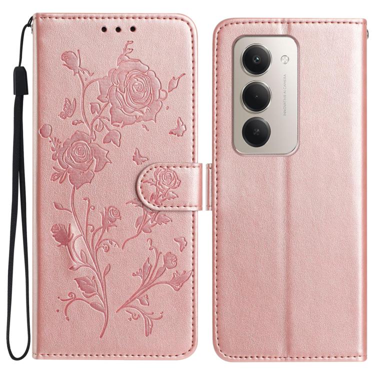 Rose Flower Embossing Pattern Leather Phone Case, For Redmi K90 Pro Max/Poco F8 Ultra, For Redmi K90/Poco F8 Pro, For Redmi 15C 5G/4G EU 173mm/Poco C85 5G, For Redmi 15 5G / 4G EU 171mm, For Redmi 15C 5G/4G Global 171mm/Poco C85 4G, For Redmi 15T Pro 5...