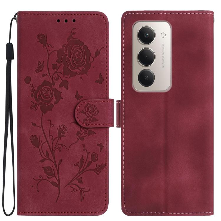Rose Flower Embossing Pattern Leather Phone Case, For Redmi K90 Pro Max/Poco F8 Ultra, For Redmi K90/Poco F8 Pro, For Redmi 15C 5G/4G EU 173mm/Poco C85 5G, For Redmi 15 5G / 4G EU 171mm, For Redmi 15C 5G/4G Global 171mm/Poco C85 4G, For Redmi 15T Pro 5...