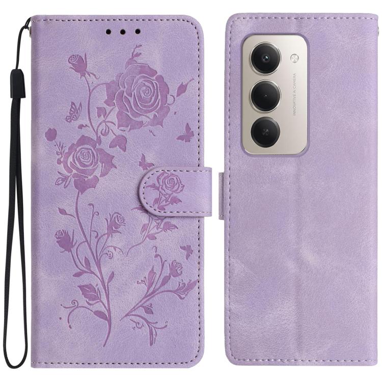 Rose Flower Embossing Pattern Leather Phone Case, For Redmi K90 Pro Max/Poco F8 Ultra, For Redmi K90/Poco F8 Pro, For Redmi 15C 5G/4G EU 173mm/Poco C85 5G, For Redmi 15 5G / 4G EU 171mm, For Redmi 15C 5G/4G Global 171mm/Poco C85 4G, For Redmi 15T Pro 5...