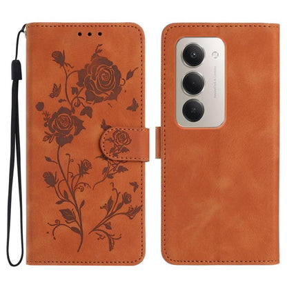 Rose Flower Embossing Pattern Leather Phone Case, For Redmi K90 Pro Max/Poco F8 Ultra, For Redmi K90/Poco F8 Pro, For Redmi 15C 5G/4G EU 173mm/Poco C85 5G, For Redmi 15 5G / 4G EU 171mm, For Redmi 15C 5G/4G Global 171mm/Poco C85 4G, For Redmi 15T Pro 5...
