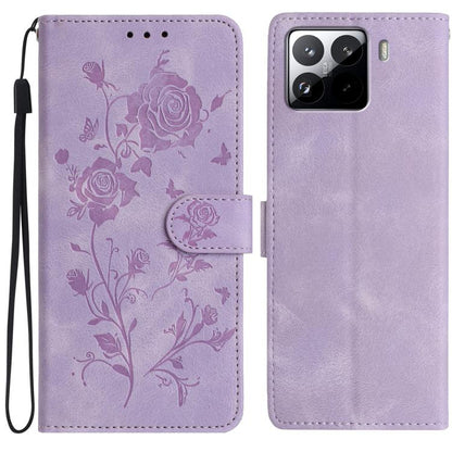 Rose Flower Embossing Pattern Leather Phone Case, For Redmi K90 Pro Max/Poco F8 Ultra, For Redmi K90/Poco F8 Pro, For Redmi 15C 5G/4G EU 173mm/Poco C85 5G, For Redmi 15 5G / 4G EU 171mm, For Redmi 15C 5G/4G Global 171mm/Poco C85 4G, For Redmi 15T Pro 5...