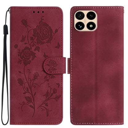Rose Flower Embossing Pattern Leather Phone Case, For Redmi K90 Pro Max/Poco F8 Ultra, For Redmi K90/Poco F8 Pro, For Redmi 15C 5G/4G EU 173mm/Poco C85 5G, For Redmi 15 5G / 4G EU 171mm, For Redmi 15C 5G/4G Global 171mm/Poco C85 4G, For Redmi 15T Pro 5...