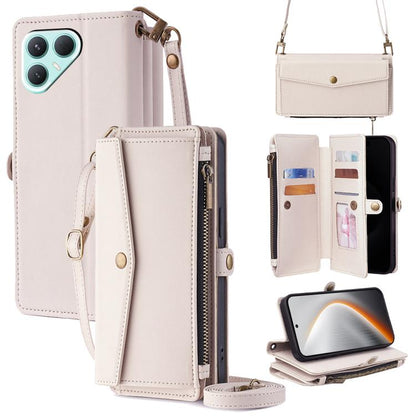 Zipper Wallet Side Buckle Crossbody Lanyard Leather Phone Case, For Tecno Pova Curve 2 5G, For Tecno Camon 50 Pro 4G, For Tecno Camon 50 4G, For Tecno Pova Slim 5G / Spark Slim 4G, For Tecno Pova 7 Pro, For Tecno Pova 7 5G, For Tecno Pop 10 4G         ...