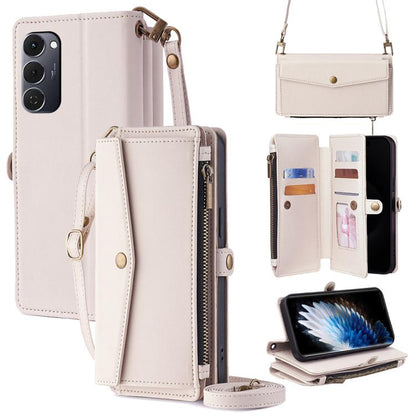 Zipper Wallet Side Buckle Crossbody Lanyard Leather Phone Case, For Tecno Pova Curve 2 5G, For Tecno Camon 50 Pro 4G, For Tecno Camon 50 4G, For Tecno Pova Slim 5G / Spark Slim 4G, For Tecno Pova 7 Pro, For Tecno Pova 7 5G, For Tecno Pop 10 4G         ...