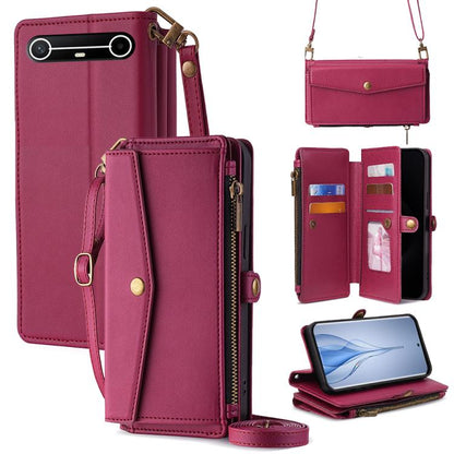 Zipper Wallet Side Buckle Crossbody Lanyard Leather Phone Case, For Tecno Pova Curve 2 5G, For Tecno Camon 50 Pro 4G, For Tecno Camon 50 4G, For Tecno Pova Slim 5G / Spark Slim 4G, For Tecno Pova 7 Pro, For Tecno Pova 7 5G, For Tecno Pop 10 4G         ...