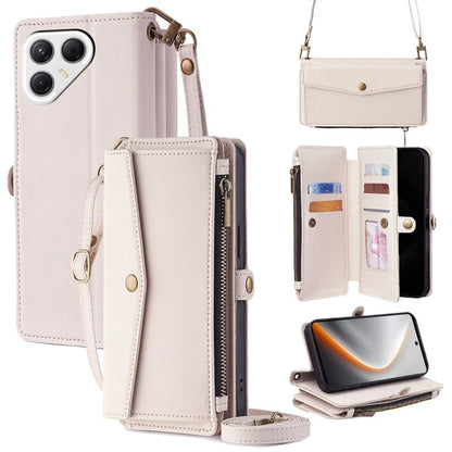 Zipper Wallet Side Buckle Crossbody Lanyard Leather Phone Case, For Tecno Pova Curve 2 5G, For Tecno Camon 50 Pro 4G, For Tecno Camon 50 4G, For Tecno Pova Slim 5G / Spark Slim 4G, For Tecno Pova 7 Pro, For Tecno Pova 7 5G, For Tecno Pop 10 4G         ...