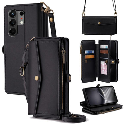 Zipper Wallet Side Buckle Crossbody Lanyard Leather Phone Case, For Tecno Pova Curve 2 5G, For Tecno Camon 50 Pro 4G, For Tecno Camon 50 4G, For Tecno Pova Slim 5G / Spark Slim 4G, For Tecno Pova 7 Pro, For Tecno Pova 7 5G, For Tecno Pop 10 4G         ...
