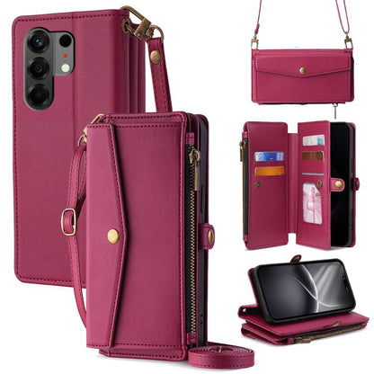Zipper Wallet Side Buckle Crossbody Lanyard Leather Phone Case, For Tecno Pova Curve 2 5G, For Tecno Camon 50 Pro 4G, For Tecno Camon 50 4G, For Tecno Pova Slim 5G / Spark Slim 4G, For Tecno Pova 7 Pro, For Tecno Pova 7 5G, For Tecno Pop 10 4G         ...