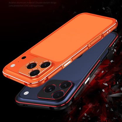 Aurora Series Lens Protector + Metal Frame Phone Case, For iPhone 18 Pro / 17 Pro, For iPhone 18 Pro Max / 17 Pro Max