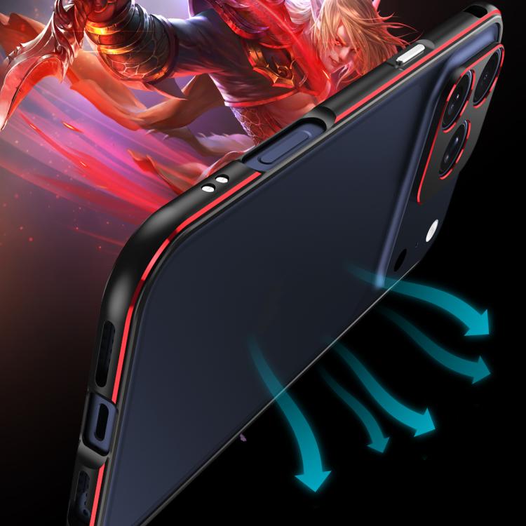 Aurora Series Lens Protector + Metal Frame Phone Case, For iPhone 18 Pro / 17 Pro, For iPhone 18 Pro Max / 17 Pro Max