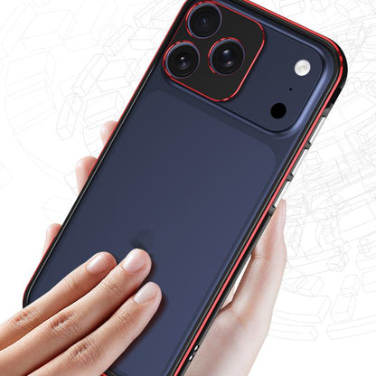 Aurora Series Lens Protector + Metal Frame Phone Case, For iPhone 18 Pro / 17 Pro, For iPhone 18 Pro Max / 17 Pro Max