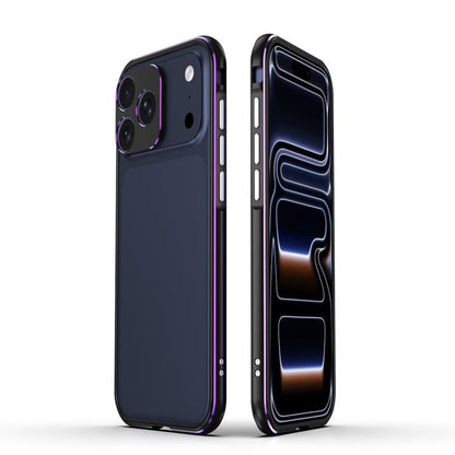 Aurora Series Lens Protector + Metal Frame Phone Case, For iPhone 18 Pro / 17 Pro, For iPhone 18 Pro Max / 17 Pro Max