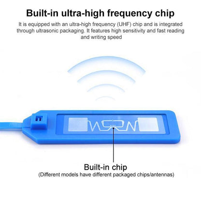 Disposable Cable Ties UHF RFID Labels with Alien H3 Chip