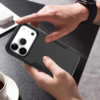 2 in 1 PC Hybrid TPU Phone Case, For iPhone 18 Pro / 17 Pro, For iPhone 18 Pro Max / 17 Pro Max, For iPhone 17, For iPhone Air