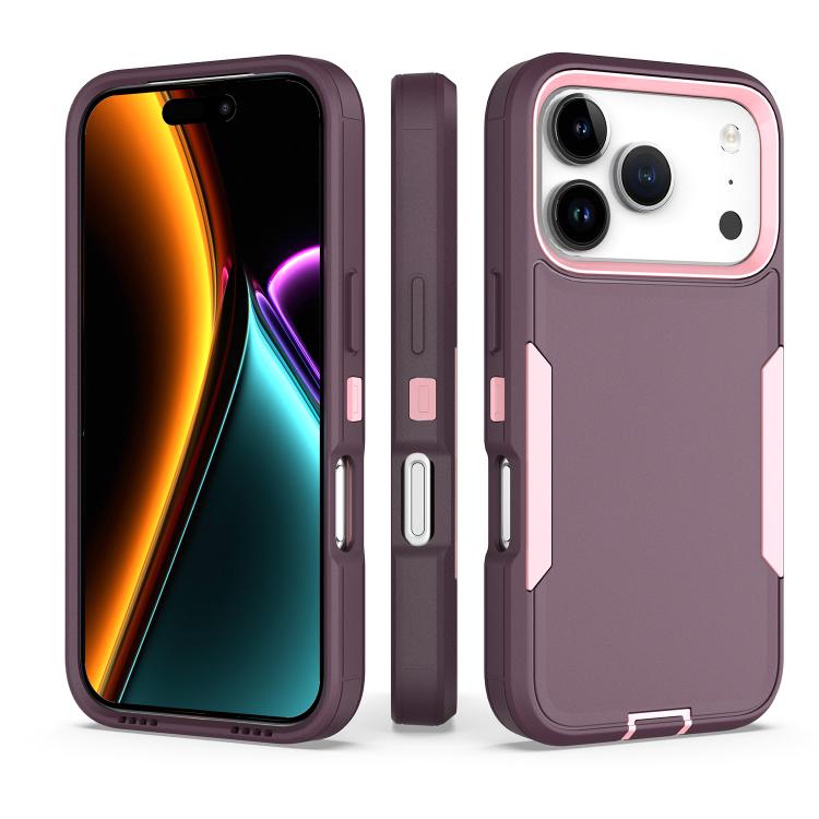 2 in 1 PC Hybrid TPU Phone Case, For iPhone 18 Pro / 17 Pro, For iPhone 18 Pro Max / 17 Pro Max, For iPhone 17, For iPhone Air