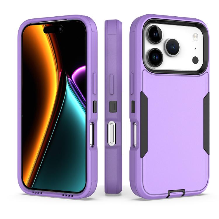 2 in 1 PC Hybrid TPU Phone Case, For iPhone 18 Pro / 17 Pro, For iPhone 18 Pro Max / 17 Pro Max, For iPhone 17, For iPhone Air