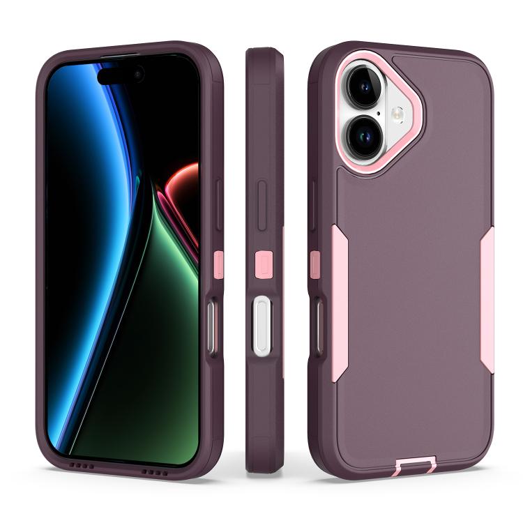 2 in 1 PC Hybrid TPU Phone Case, For iPhone 18 Pro / 17 Pro, For iPhone 18 Pro Max / 17 Pro Max, For iPhone 17, For iPhone Air