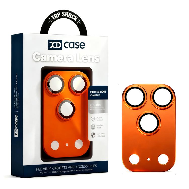 XDcase Armor Full-Coverage Frosted Metal Lens Ring Film