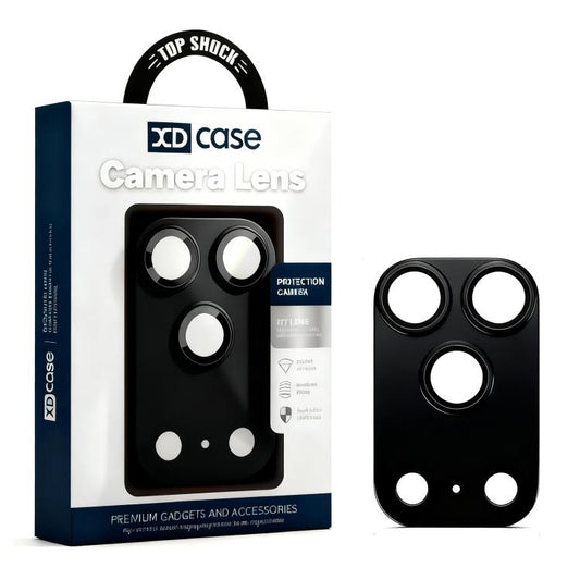 XDcase Armor Full-Coverage Frosted Metal Lens Ring Film