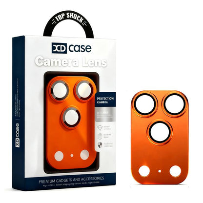 XDcase Armor Full-Coverage Frosted Metal Lens Ring Film