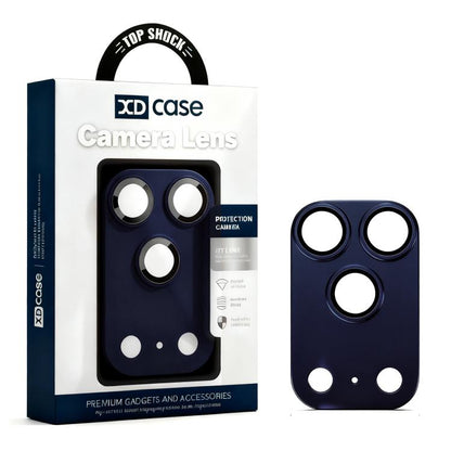 XDcase Armor Full-Coverage Frosted Metal Lens Ring Film