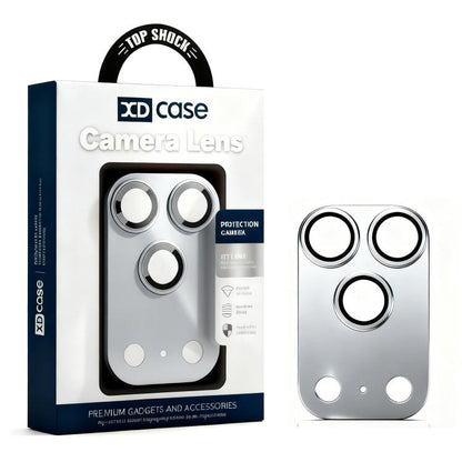 XDcase Armor Full-Coverage Frosted Metal Lens Ring Film