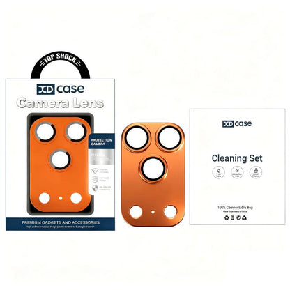 XDcase Armor Full-Coverage Frosted Metal Lens Ring Film