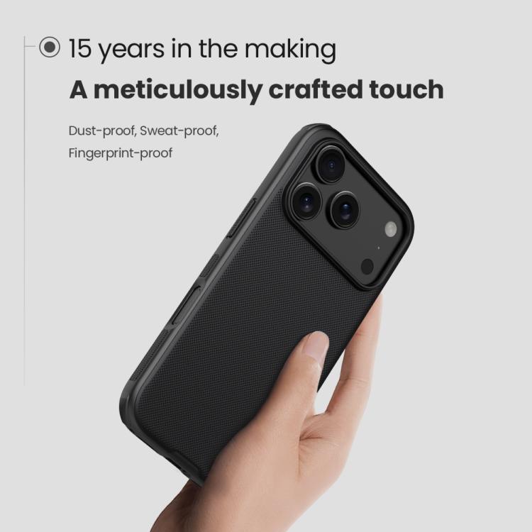 NILLKIN Frosted Shield Pro PC + TPU Phone Case, For iPhone 17 Pro Max