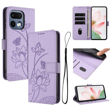 Lotus Embossed Leather Phone Case with Lanyard, For Realme 16T 5G, For Realme C100 / C100i / C100x 4G, For Realme P4 Power 5G, For Realme 16 5G, For Realme 16 Pro+ 5G, For Realme 16 Pro 5G, For Realme C85 5G / 15x 5G India, For Realme C85 Pro 4G       ...