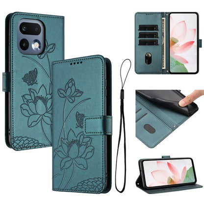 Lotus Embossed Leather Phone Case with Lanyard, For Realme 16T 5G, For Realme C100 / C100i / C100x 4G, For Realme P4 Power 5G, For Realme 16 5G, For Realme 16 Pro+ 5G, For Realme 16 Pro 5G, For Realme C85 5G / 15x 5G India, For Realme C85 Pro 4G       ...