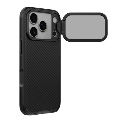 NILLKIN Black Mirror Prop CD Texture Transparent Mirror Cover Phone Case, For iPhone 18 Pro, For iPhone 18 Pro Max, For iPhone 17 Pro Max, For iPhone 17 Pro