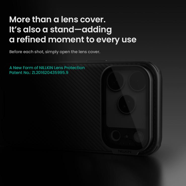 NILLKIN Black Mirror Prop CD Texture Transparent Mirror Cover Phone Case, For iPhone 18 Pro, For iPhone 18 Pro Max, For iPhone 17 Pro Max, For iPhone 17 Pro