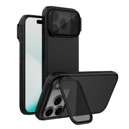 NILLKIN CamShield Prop Texture Transparent Mirror Cover MagSafe Magnetic PC Phone Case, For iPhone 18 Pro, For iPhone 18 Pro Max, For iPhone 17 Pro Max, For iPhone 17 Pro