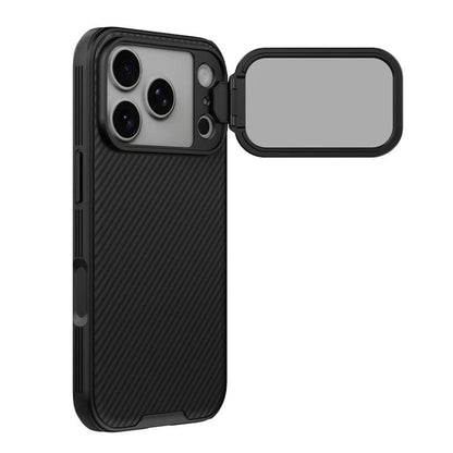 NILLKIN CamShield Prop Texture Transparent Mirror Cover MagSafe Magnetic PC Phone Case, For iPhone 18 Pro, For iPhone 18 Pro Max, For iPhone 17 Pro Max, For iPhone 17 Pro