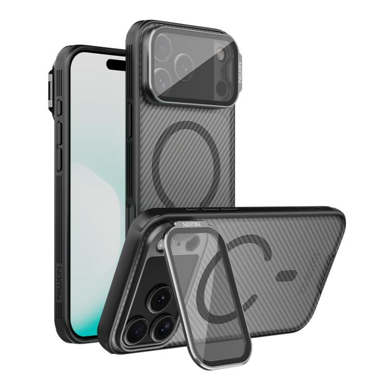 NILLKIN CamShield Prop Transparent Mirror Cover MagSafe Magnetic Translucent PC Phone Case, For iPhone 18 Pro, For iPhone 18 Pro Max, For iPhone 17 Pro Max, For iPhone 17 Pro