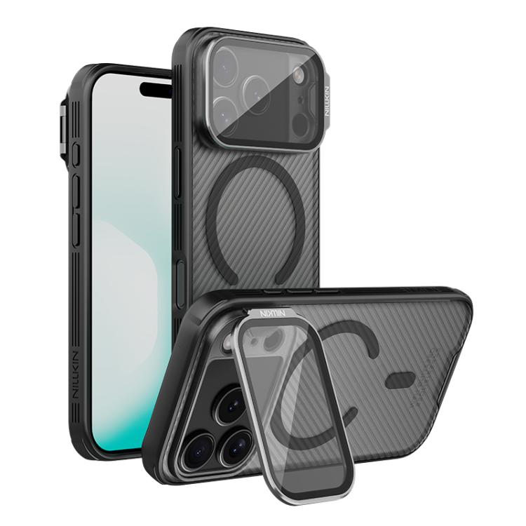 NILLKIN CamShield Prop Transparent Mirror Cover MagSafe Magnetic Translucent PC Phone Case, For iPhone 18 Pro, For iPhone 18 Pro Max, For iPhone 17 Pro Max, For iPhone 17 Pro