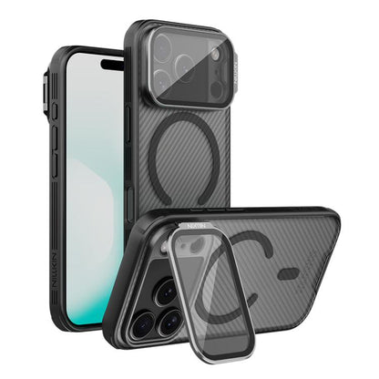 NILLKIN CamShield Prop Transparent Mirror Cover MagSafe Magnetic Translucent PC Phone Case, For iPhone 18 Pro, For iPhone 18 Pro Max, For iPhone 17 Pro Max, For iPhone 17 Pro