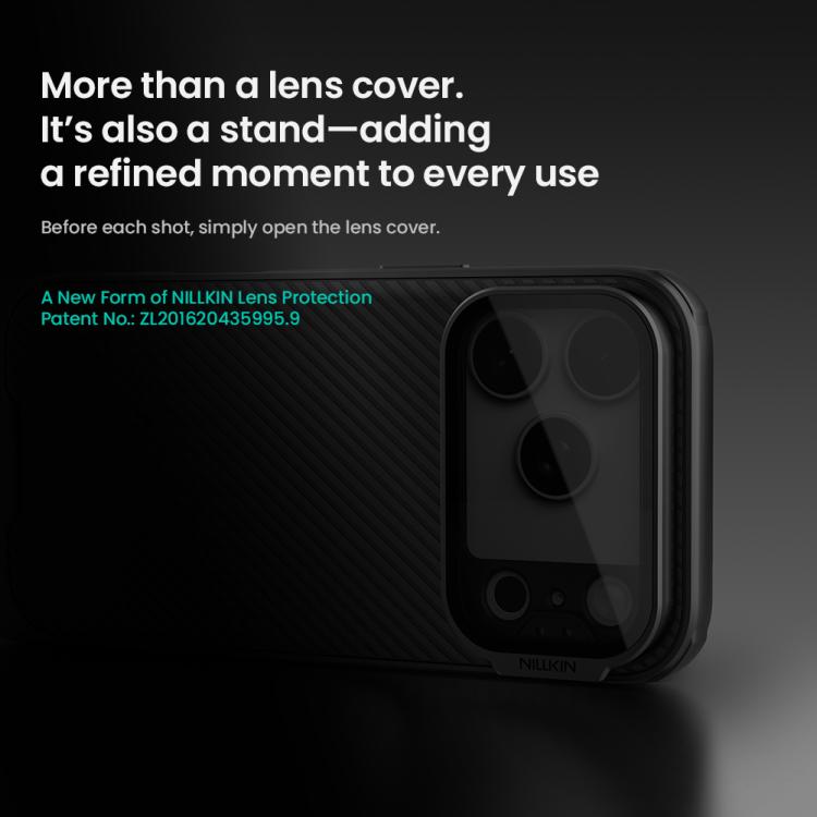 NILLKIN CamShield Prop Transparent Mirror Cover MagSafe Magnetic Translucent PC Phone Case, For iPhone 18 Pro, For iPhone 18 Pro Max, For iPhone 17 Pro Max, For iPhone 17 Pro