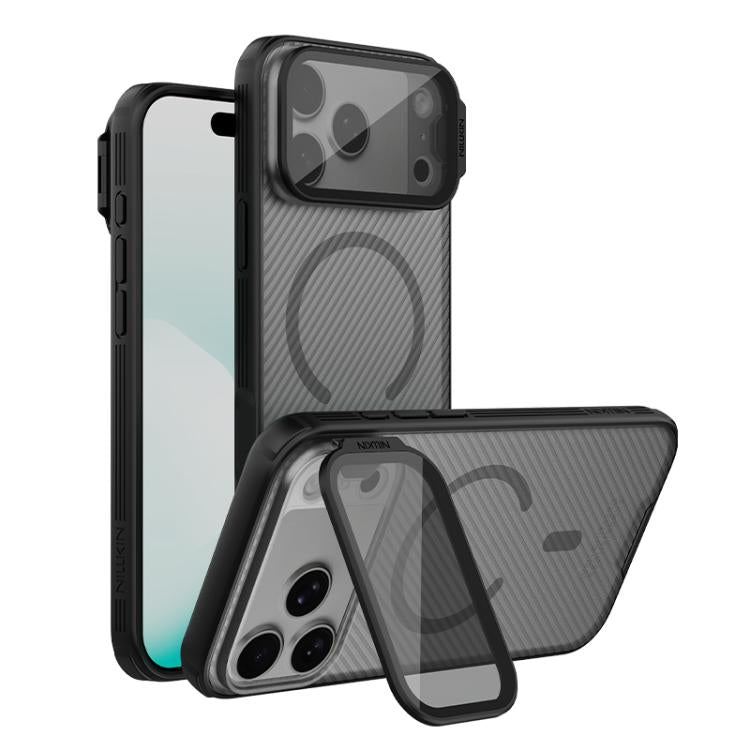NILLKIN CamShield Prop Transparent Mirror Cover MagSafe Magnetic Translucent PC Phone Case, For iPhone 18 Pro, For iPhone 18 Pro Max, For iPhone 17 Pro Max, For iPhone 17 Pro